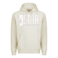 Oatmeal Heather star labs team Premium Hoodie - linhVisuals