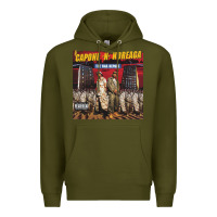 Army Green Capone-N-Noreaga Premium Hoodie - linhVisuals