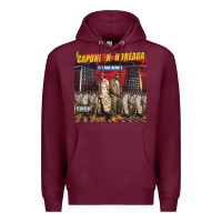 Burgundy Capone-N-Noreaga Premium Hoodie - linhVisuals
