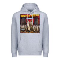 Heather Grey Capone-N-Noreaga Premium Hoodie - linhVisuals