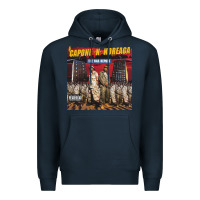 Navy Capone-N-Noreaga Premium Hoodie - linhVisuals