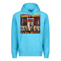 Ocean Blue Capone-N-Noreaga Premium Hoodie - linhVisuals