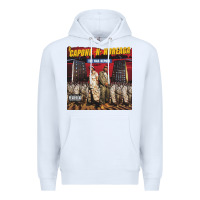 White Capone-N-Noreaga Premium Hoodie - linhVisuals