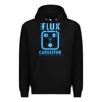 Black the flux capacitor Premium Hoodie - linhVisuals