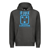 Charcoal Heather the flux capacitor Premium Hoodie - linhVisuals