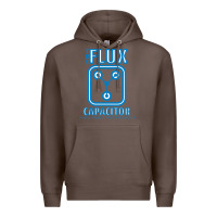 Coffee the flux capacitor Premium Hoodie - linhVisuals