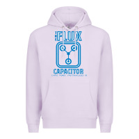 Lilac the flux capacitor Premium Hoodie - linhVisuals