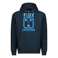Navy the flux capacitor Premium Hoodie - linhVisuals