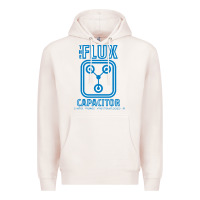Pale Pink the flux capacitor Premium Hoodie - linhVisuals