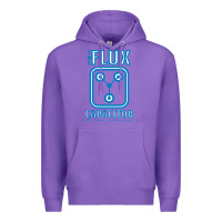Purple the flux capacitor Premium Hoodie - linhVisuals