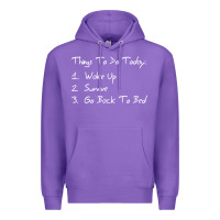 Purple things to do today Premium Hoodie - linhVisuals