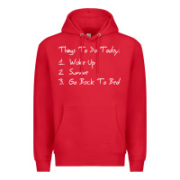 Red things to do today Premium Hoodie - linhVisuals