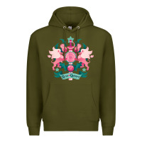 Army Green steven universe 2 Premium Hoodie - linhVisuals