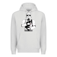 Dove Grey stormtrooper cat Premium Hoodie - linhVisuals