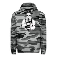 Slate Camo stormtrooper cat Premium Hoodie - linhVisuals