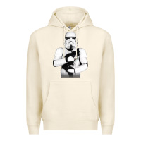 Tofu stormtrooper cat Premium Hoodie - linhVisuals