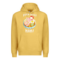Antique Gold studio ghibli ponyo loves ham Premium Hoodie - linhVisuals
