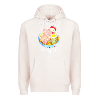 Pale Pink studio ghibli ponyo loves ham Premium Hoodie - linhVisuals