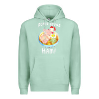 Seafoam studio ghibli ponyo loves ham Premium Hoodie - linhVisuals