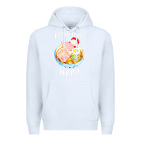 White studio ghibli ponyo loves ham Premium Hoodie - linhVisuals