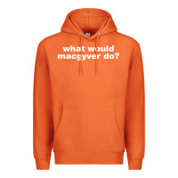 Carrot what would macgyver do Premium Hoodie - linhVisuals