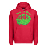 Cardinal hang in there magical chameleon Premium Hoodie - linhVisuals