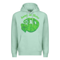 Seafoam hang in there magical chameleon Premium Hoodie - linhVisuals