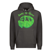 Smoke hang in there magical chameleon Premium Hoodie - linhVisuals