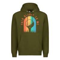 Army Green golf funny golf clothing for a golf player Premium Hoodie - linhVisuals