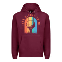 Burgundy golf funny golf clothing for a golf player Premium Hoodie - linhVisuals