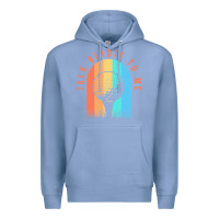 Colony Blue golf funny golf clothing for a golf player Premium Hoodie - linhVisuals