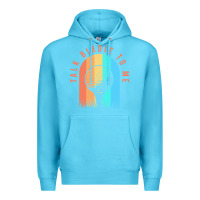 Ocean Blue golf funny golf clothing for a golf player Premium Hoodie - linhVisuals