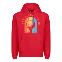 Red golf funny golf clothing for a golf player Premium Hoodie - linhVisuals