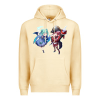 Pina Colada Houshou Marine and Uruha Rushia Premium Hoodie - linhVisuals