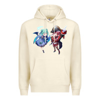 Sandshell Houshou Marine and Uruha Rushia Premium Hoodie - linhVisuals