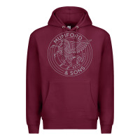 Burgundy #mumford and #sons #pegasus Premium Hoodie - linhVisuals