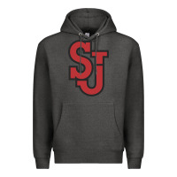 Charcoal Heather st. john's red storm Premium Hoodie - linhVisuals