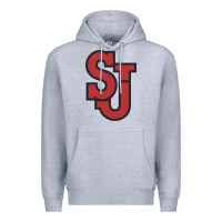 Heather Grey st. john's red storm Premium Hoodie - linhVisuals