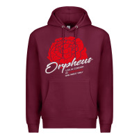 Burgundy hadestown Premium Hoodie - linhVisuals