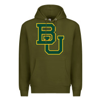 Army Green baylor athletics Premium Hoodie - linhVisuals