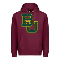Burgundy baylor athletics Premium Hoodie - linhVisuals