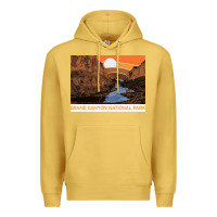 Antique Gold vintage grand canyon national park retro colorado river 80s Premium Hoodie - linhVisuals