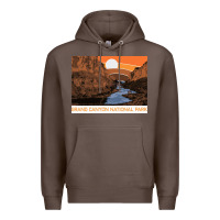 Coffee vintage grand canyon national park retro colorado river 80s Premium Hoodie - linhVisuals