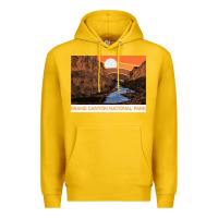 Lemon vintage grand canyon national park retro colorado river 80s Premium Hoodie - linhVisuals