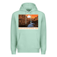 Seafoam vintage grand canyon national park retro colorado river 80s Premium Hoodie - linhVisuals