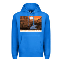 True Royal vintage grand canyon national park retro colorado river 80s Premium Hoodie - linhVisuals