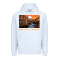White vintage grand canyon national park retro colorado river 80s Premium Hoodie - linhVisuals
