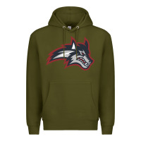 Army Green stony brook seawolves Premium Hoodie - linhVisuals