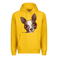 Lemon zippy the boston terrier Premium Hoodie - linhVisuals