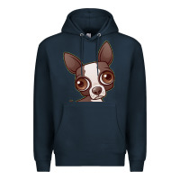 Zippy The Boston Terrier Premium Hoodie | Teevron